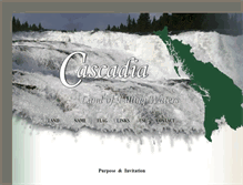 Tablet Screenshot of cascadia-institute.org